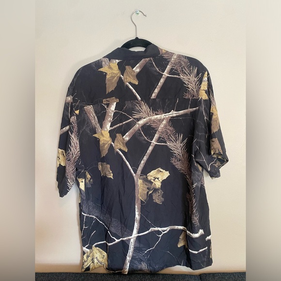 Alexander Wang Winter Camo Printed Silk Hawaiian Shirt - Picture 7 of 12